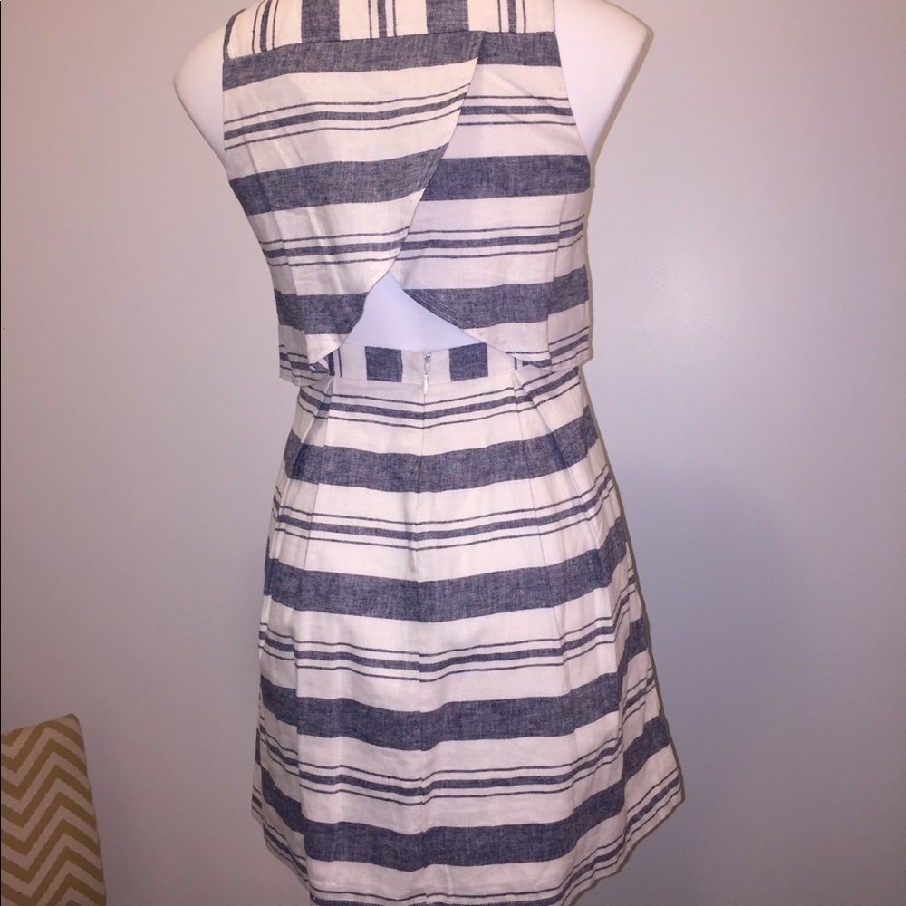 LOFT striped dress 2P